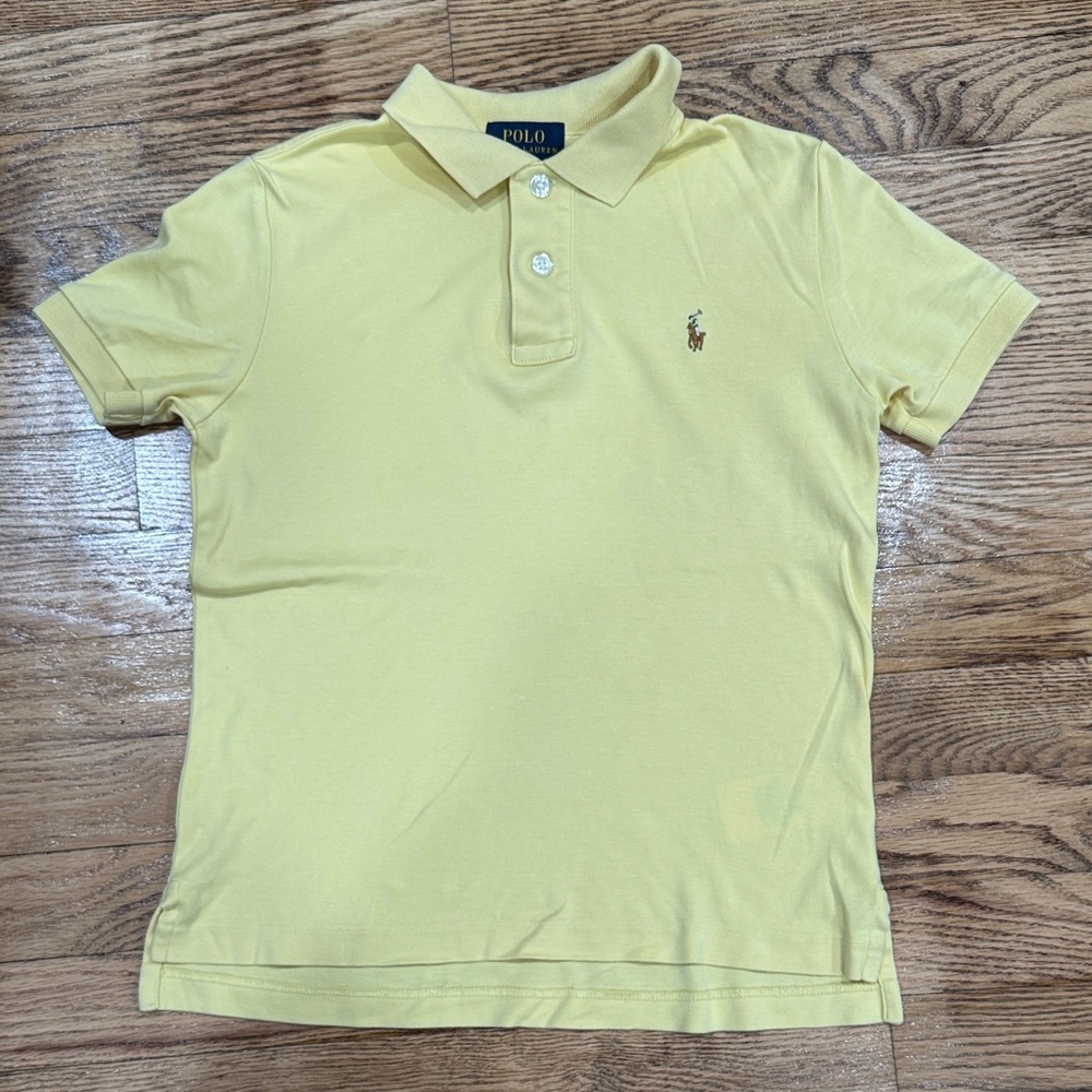 Polo by Ralph Lauren Kids Light Yellow Polo Shirt